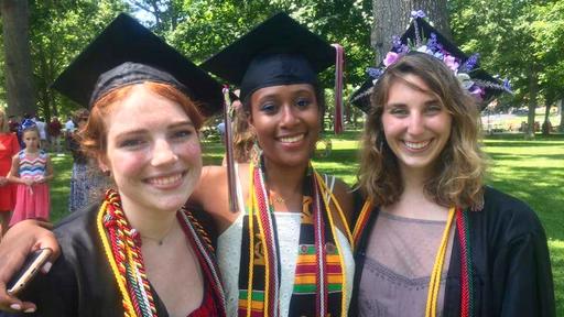 Guilford College Honors students celebrate at Commencement 2017.