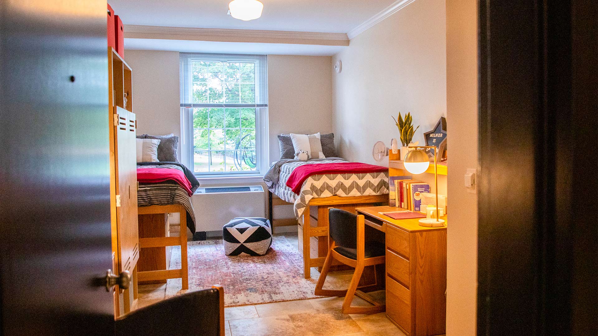 A central HVAC system was installed, along with high-speed internet and LED lighting in each bedroom.