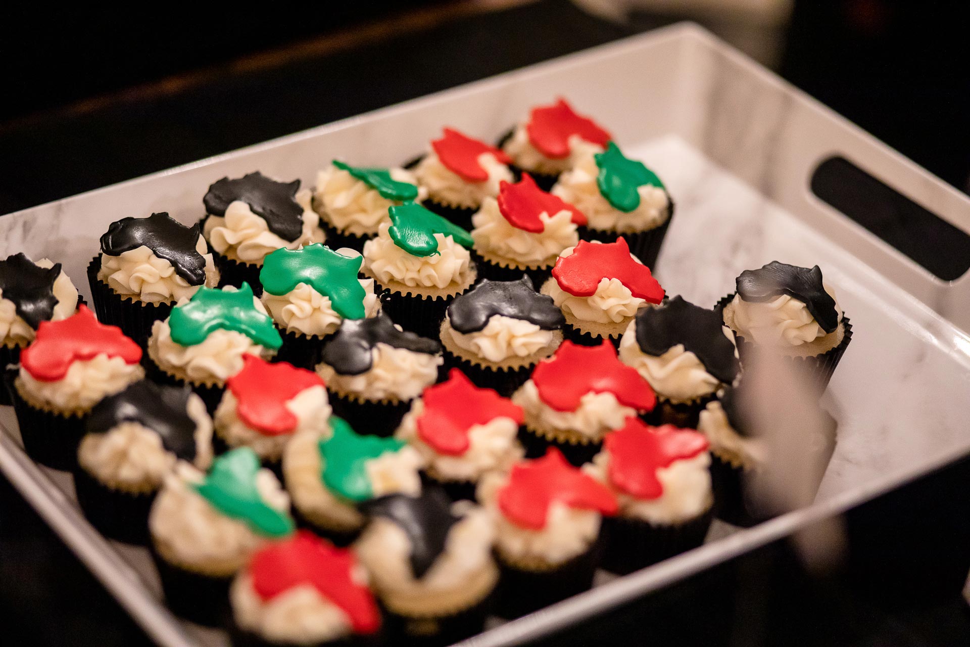 Sweet treats baked by local Leilei's Cuisine after the kickoff event.