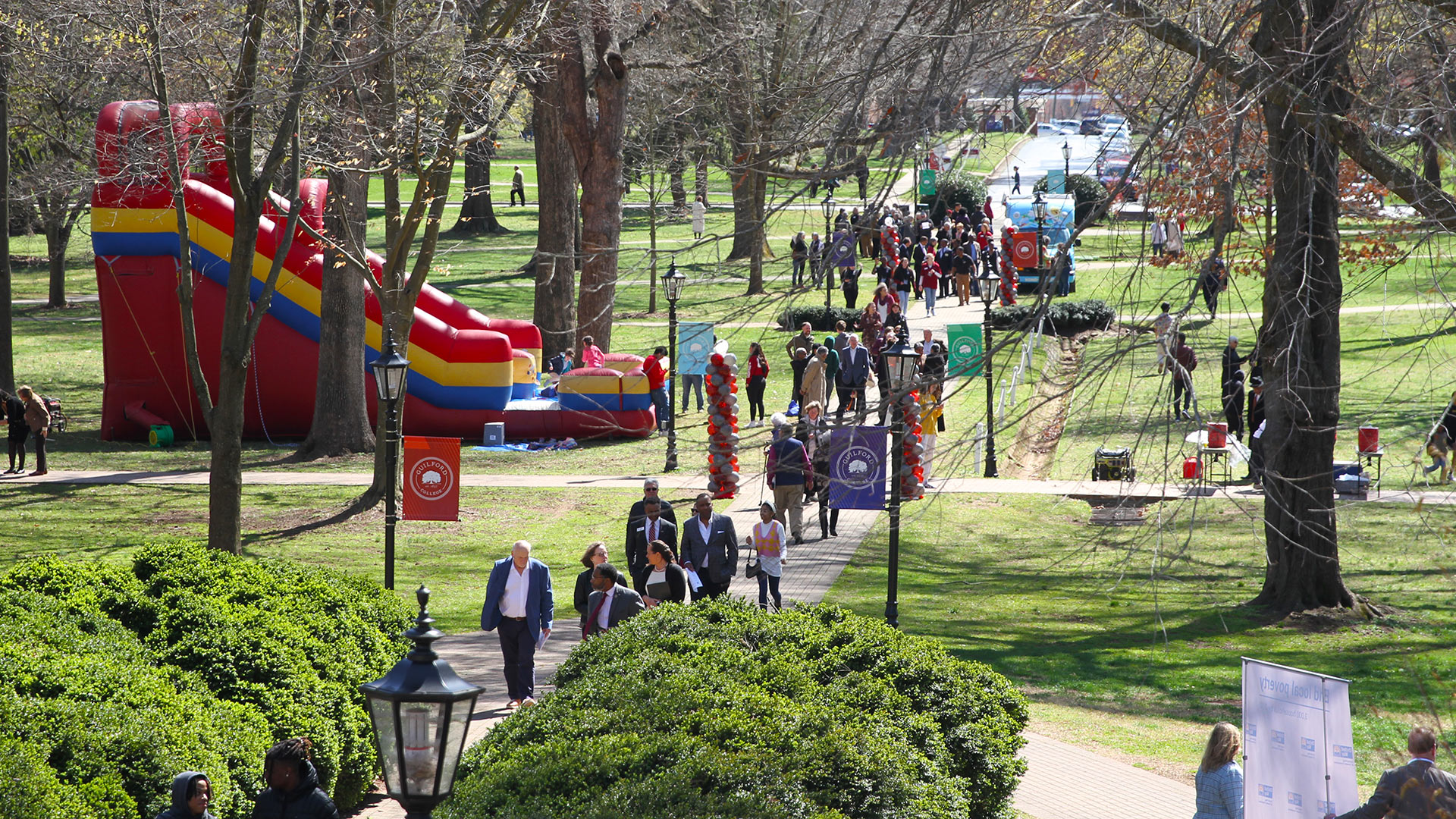 The Celebration of Community spanned the Quad.