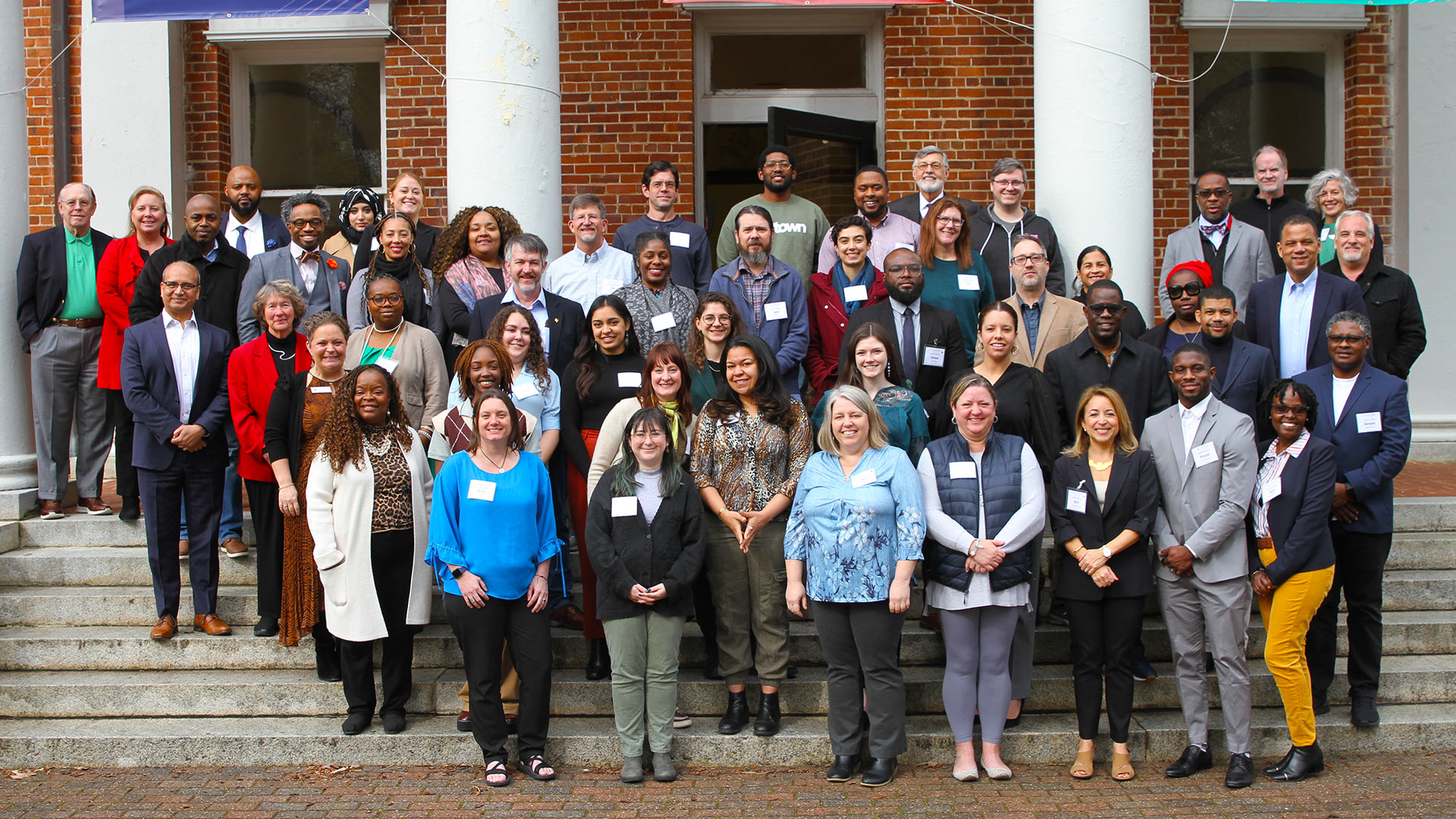 Some of the attendees of the 2023 Guilford College Dialogues