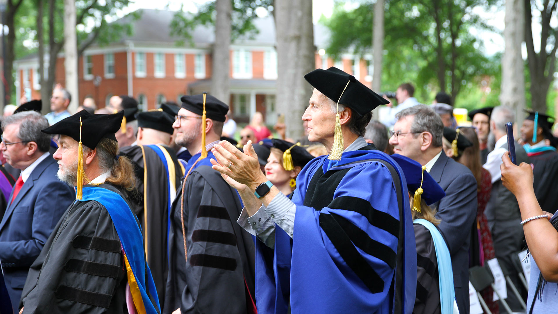 Faculty Marshal Tim Kircher