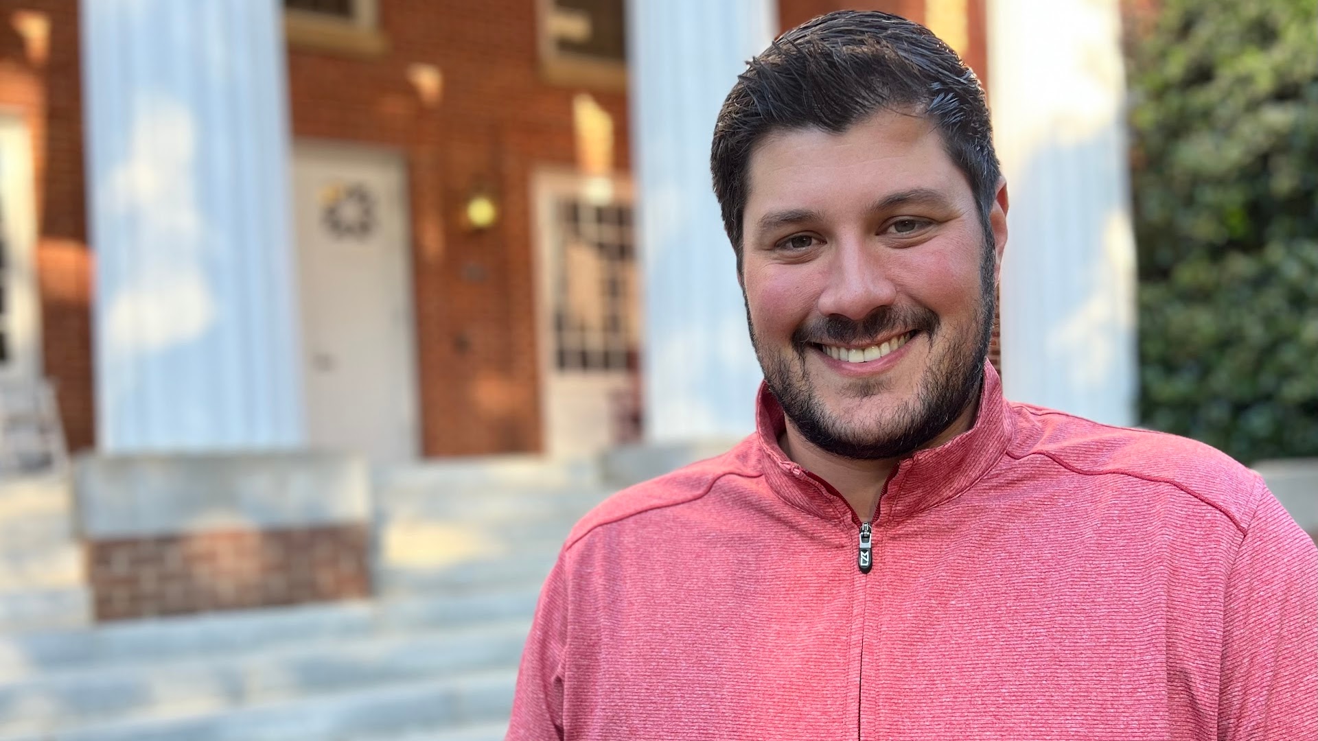 Kyle Wooden, Guilford are thankful for each other Guilford College