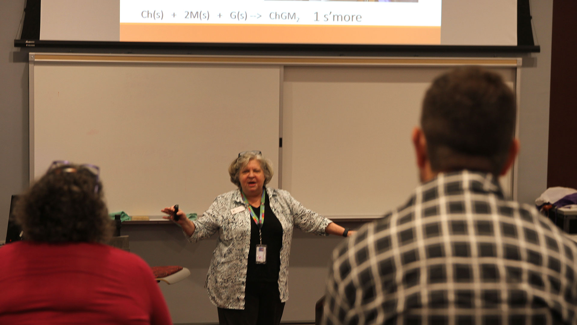 Anne Glenn details the learning process in the Chemistry Department