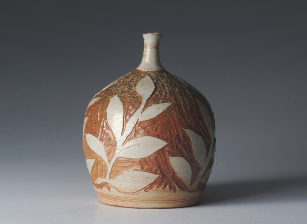 Margaret Larson's "Untitled Vines" pottery