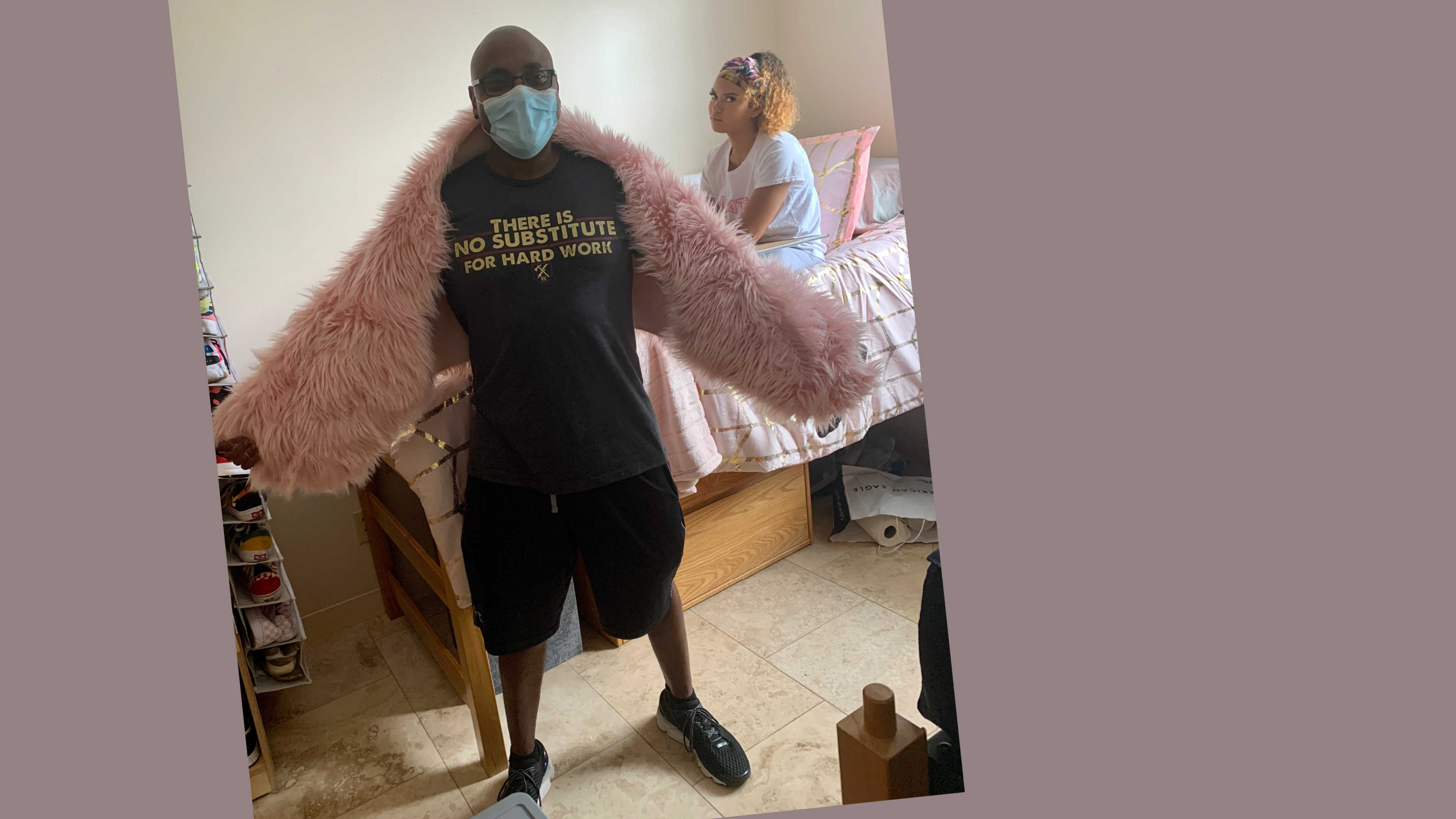 This family takes a break to have some fun while unpacking!