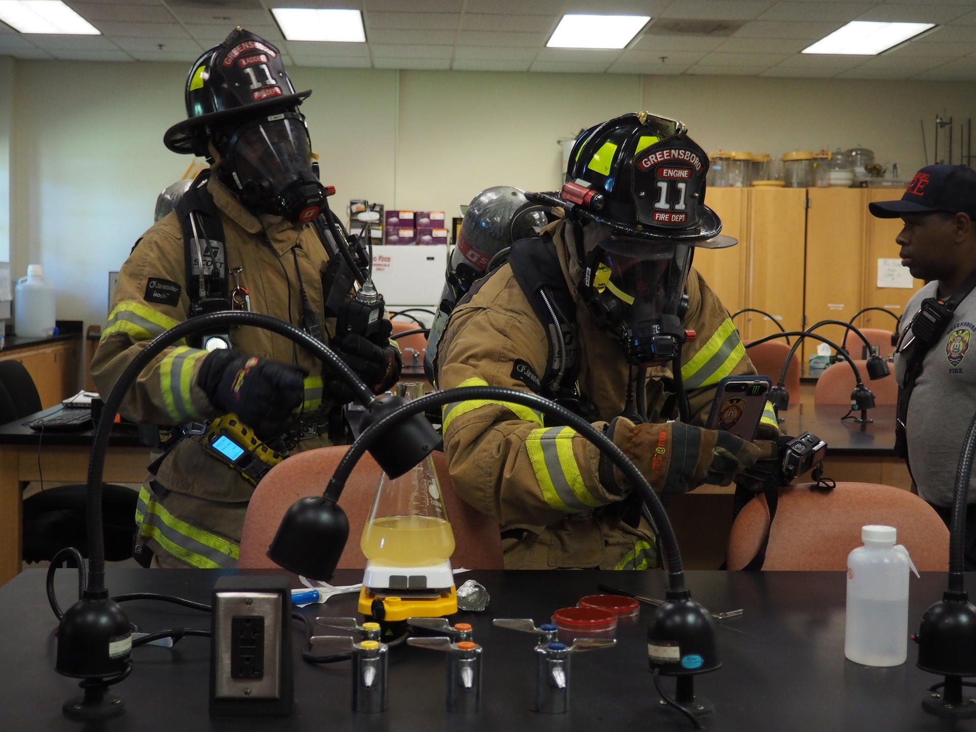 Hazmat Training At Guilford S Biology Department Guilford College