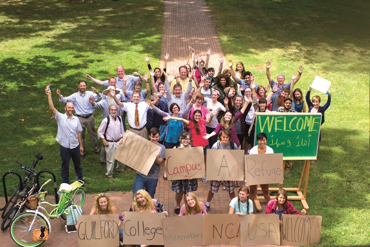 A group of ECAR volunteers. Photo by Kat Miller ’16.