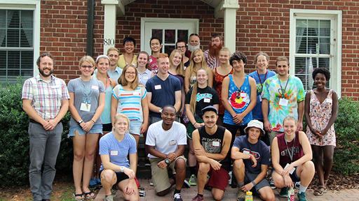 QLSP students and staff pose for a photo.