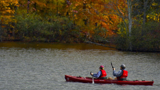 Man-made in 1925, Lake Brandt gives anglers plenty of chances for prize catches including catfish, largemouth bass and crappie. Join the Guilford College Outdoors Club and enjoy a leisurely paddle around the 816-acre reservoir on a kayak, rowboat or canoe.