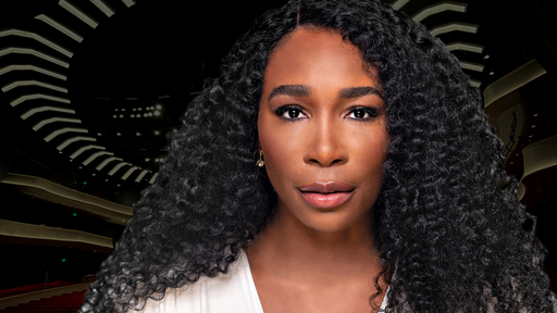 Photo of Venus Williams wearing a white top