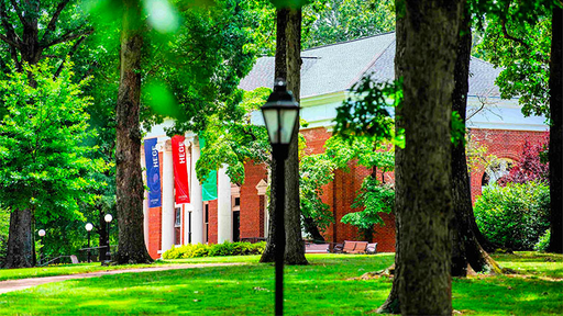 Hege Library at Guilford College