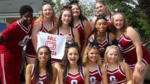 Guilford cheerleaders
