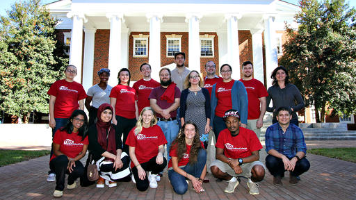 Group photo of the TedX Student staff in 2016.